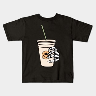 Smile and Coffee Kids T-Shirt